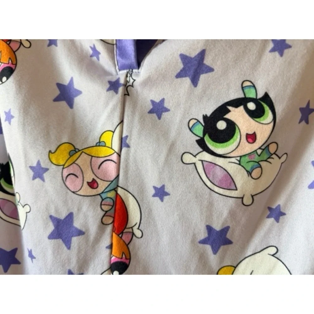 SHEIN X Powerpuff Girls Snap Front Romper Playsuit Girls Sz 9Y